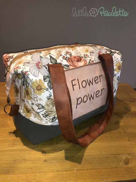 Charlie - Le sac week-end Flower Power